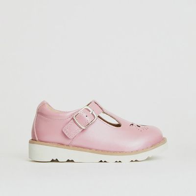 Luna Pink Metallic Girls Shoes