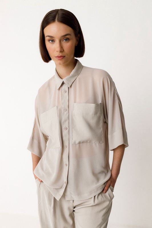 Kaia Shirt - Beige