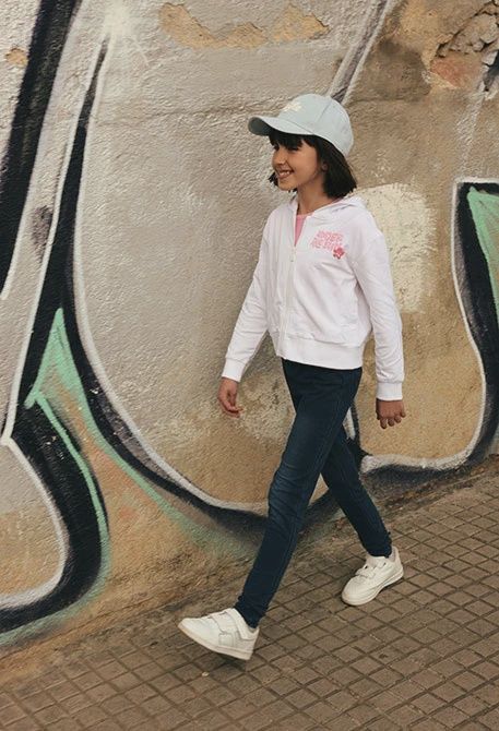 Girl's Dark Denim Leggings - 490722 Girl's Dark Denim Leggings - 490722