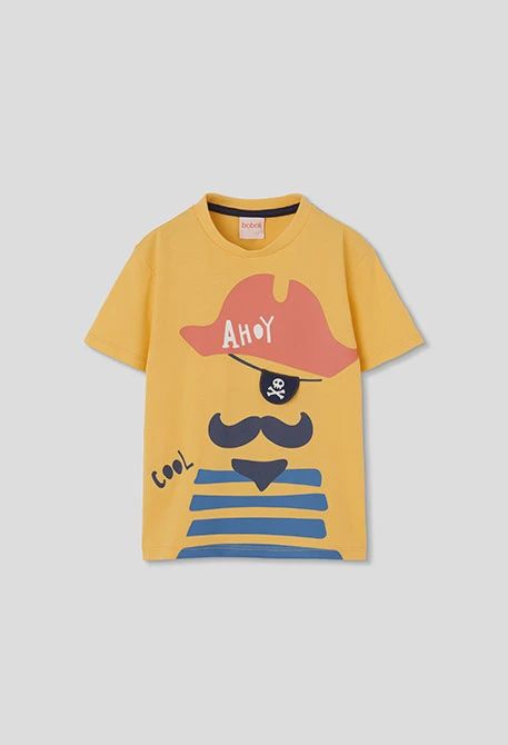 Boy's Gold Pirate T-Shirt - 503053
