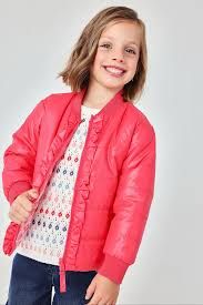 Girl's Red Reversible Jacket - 303196