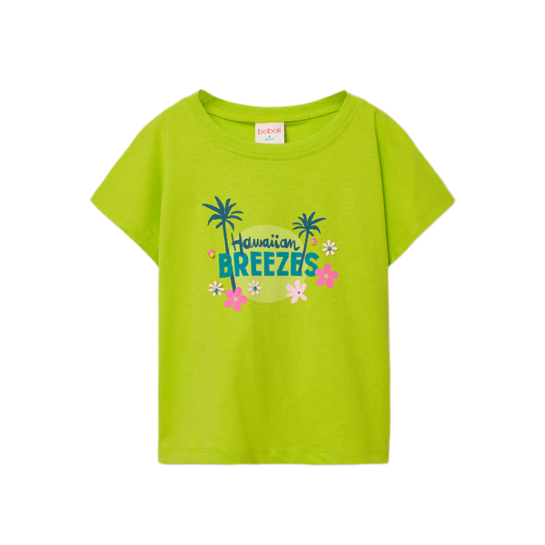 Girl's Green Hawaiian Breezes T-Shirt - 413110