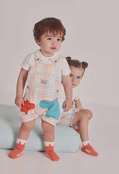 Baby Boy Poplin Playsuit &amp; Top - 253077