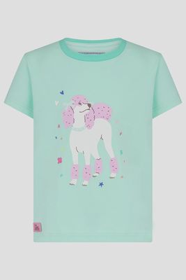 Causeway Short Sleeve Top - Mint Poodle