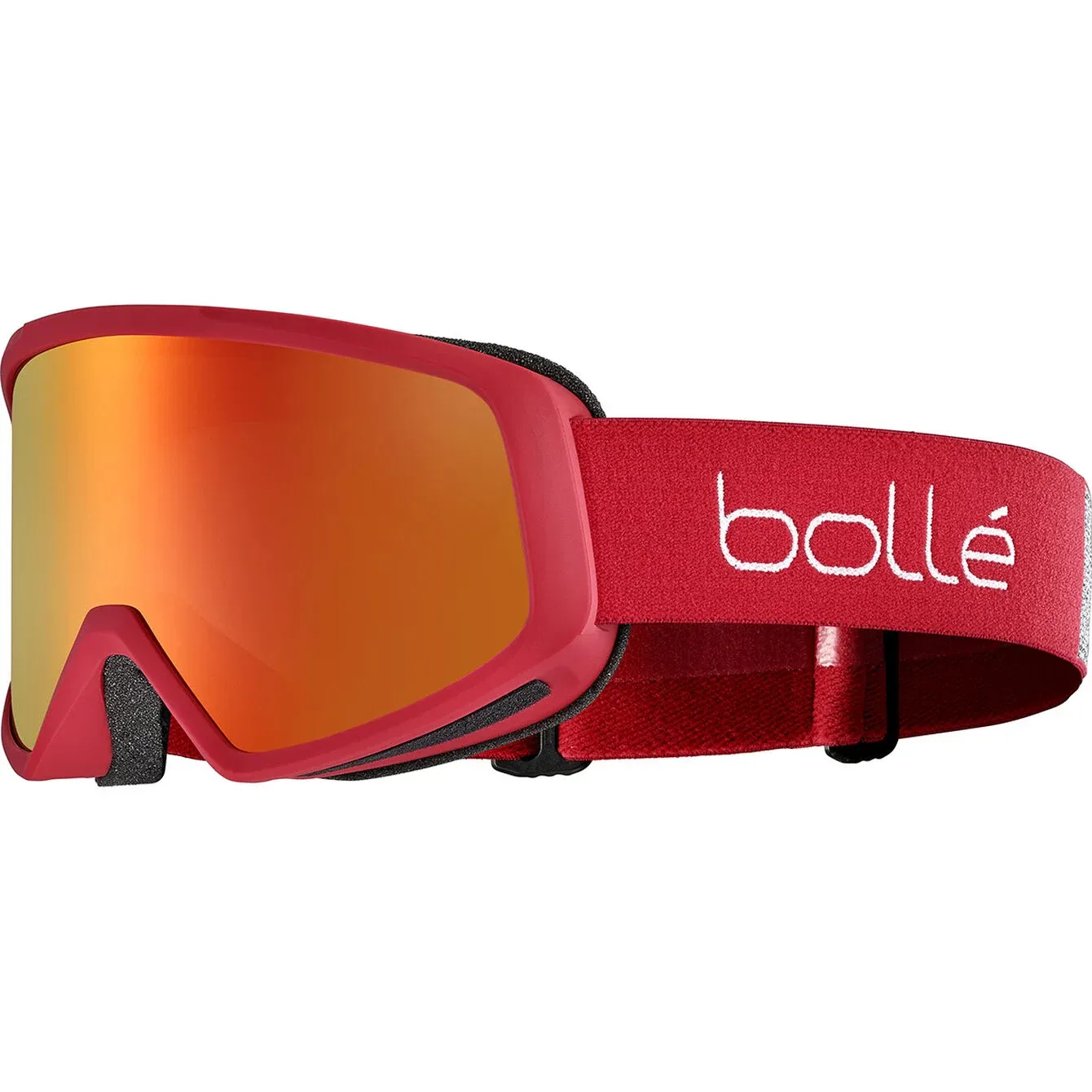 BEDROCK PLUS Carmine Red Ski Goggles