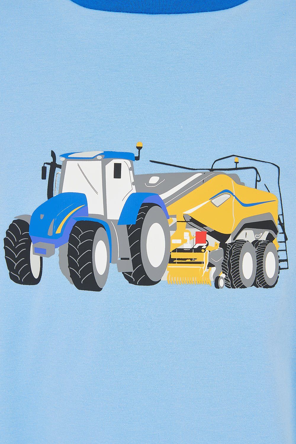 Oliver SS Blue Tractor &amp; Baler