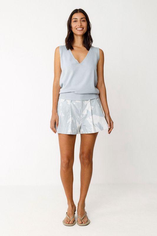 Maindi - GOTS Top in Grey