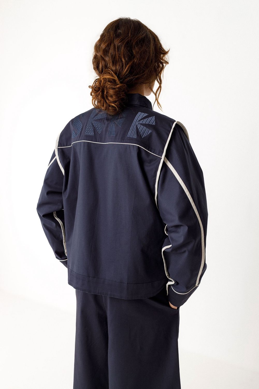 Haltsu - GOTS Jacket in Navy