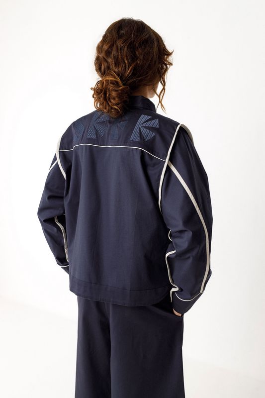 Haltsu - GOTS Jacket in Navy