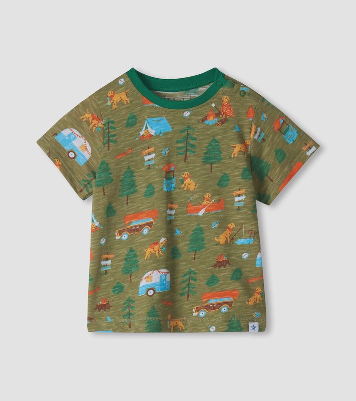 Baby &amp; Toddler Boys Summer Camping T-Shirt &amp; Shorts Set