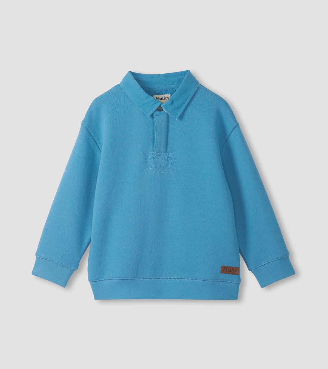 Boys Niagara Blue Rugby Sweatshirt
