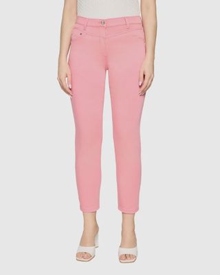 Sally Slim 7/8 Trousers - Rose