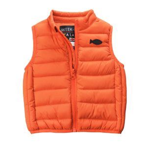 Atout Doudoune Gilet - Orange