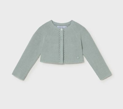 Baby Girl Knited Tricot Cardigan 302 - Lake