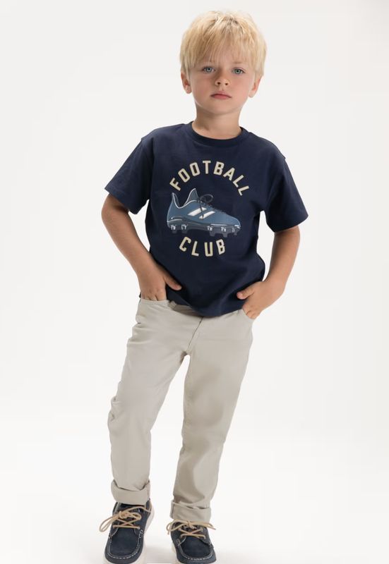 Boy's Regular Fit Trousers 505 - Stone