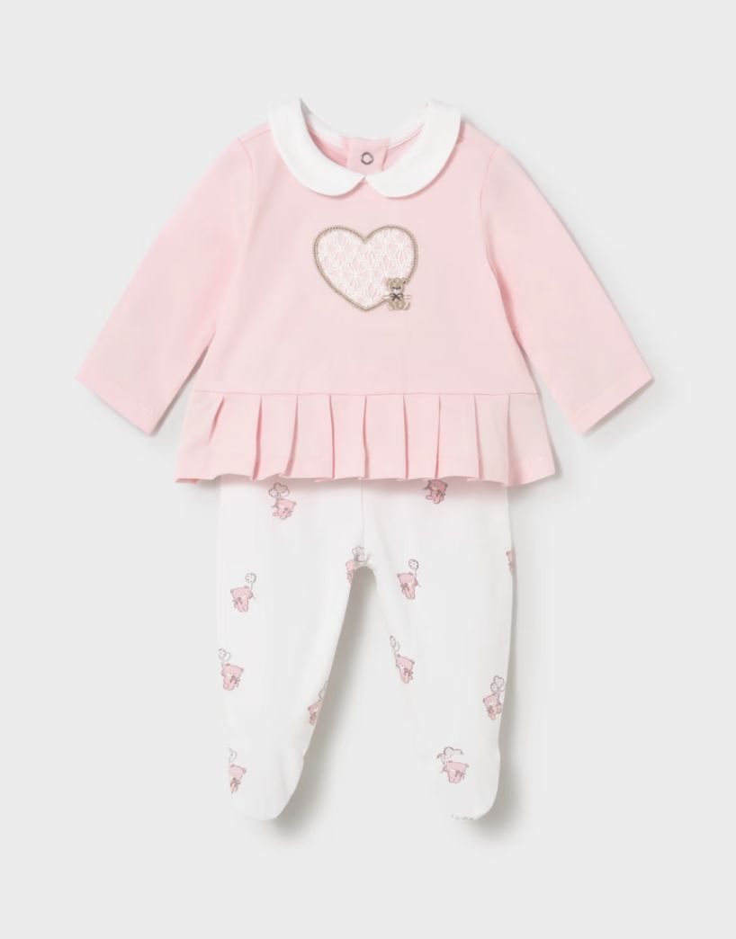 Newborn Girls Set 1592 - Baby Pink