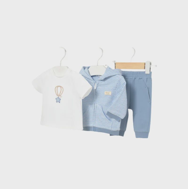 Baby Boy's 3 Piece Set 1892 - Blue