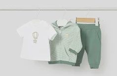 Baby Boy's 3 Piece Set 1892 - Moss