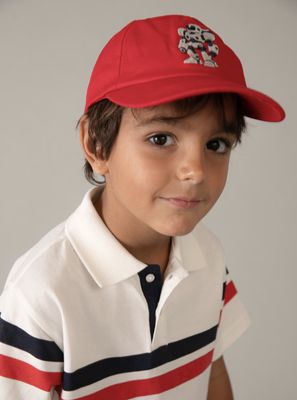 Boy's Striped Polo Shirt 3107 - Cream