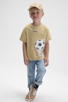 Boy's Legendary Football T-Shirt 3073 - Nut