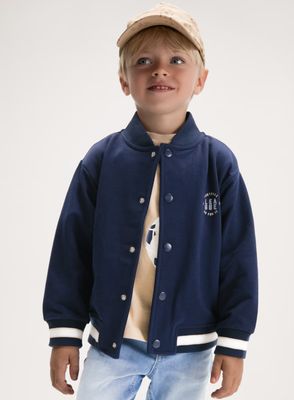 Boy's Bomber Jacket 3440 - Navy
