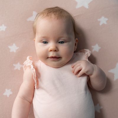Pink Stars Blanket BLAN8946