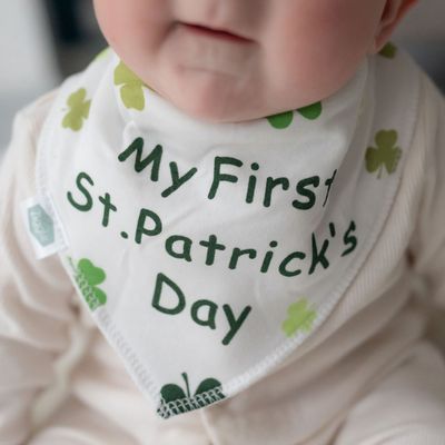 St. Patrick's Day Dribble Bib