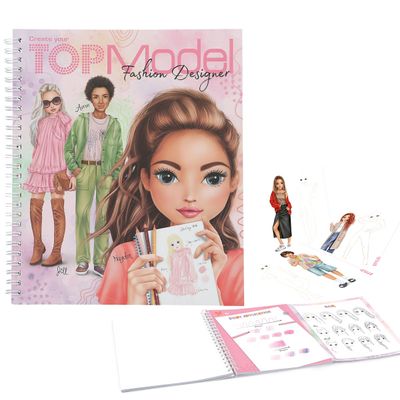 Create Your TOPModel Colouring Book