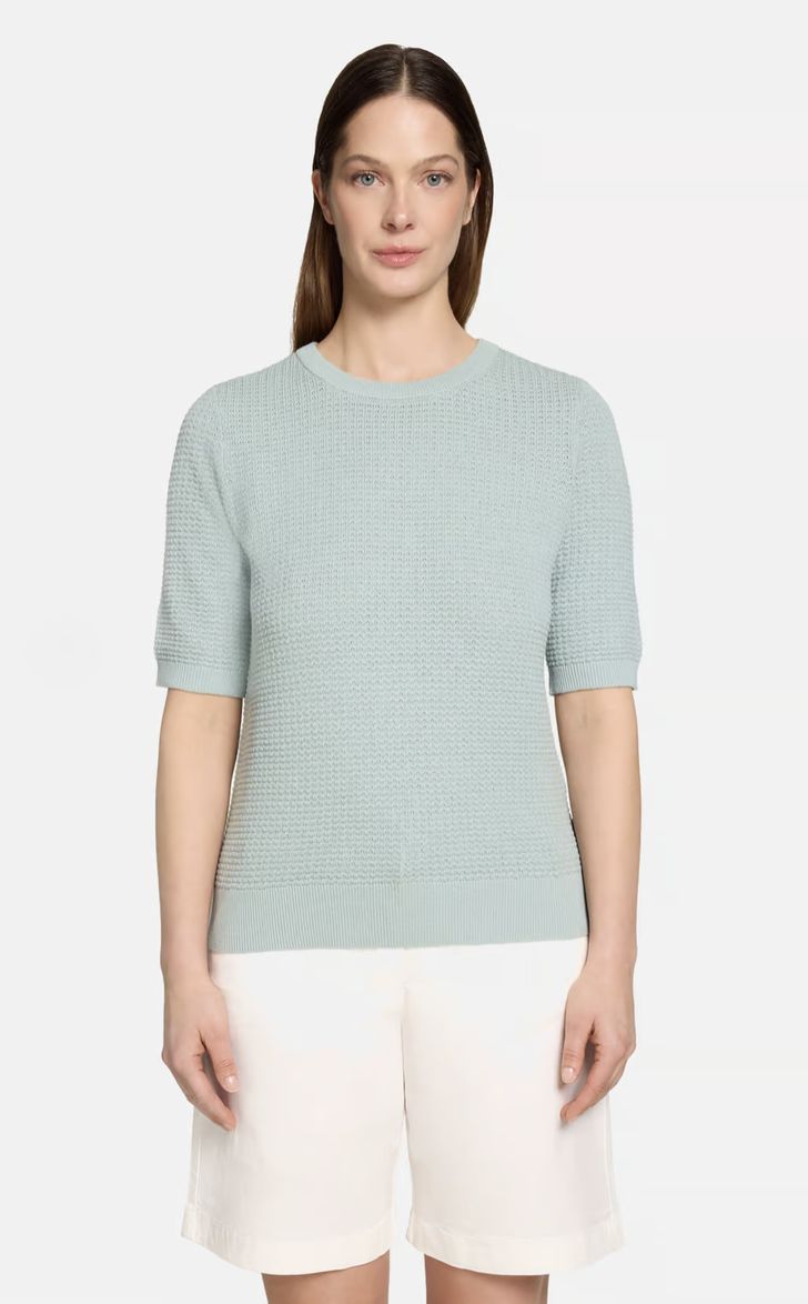 Grey Mist Texture Knit Sweater - 5431/1913