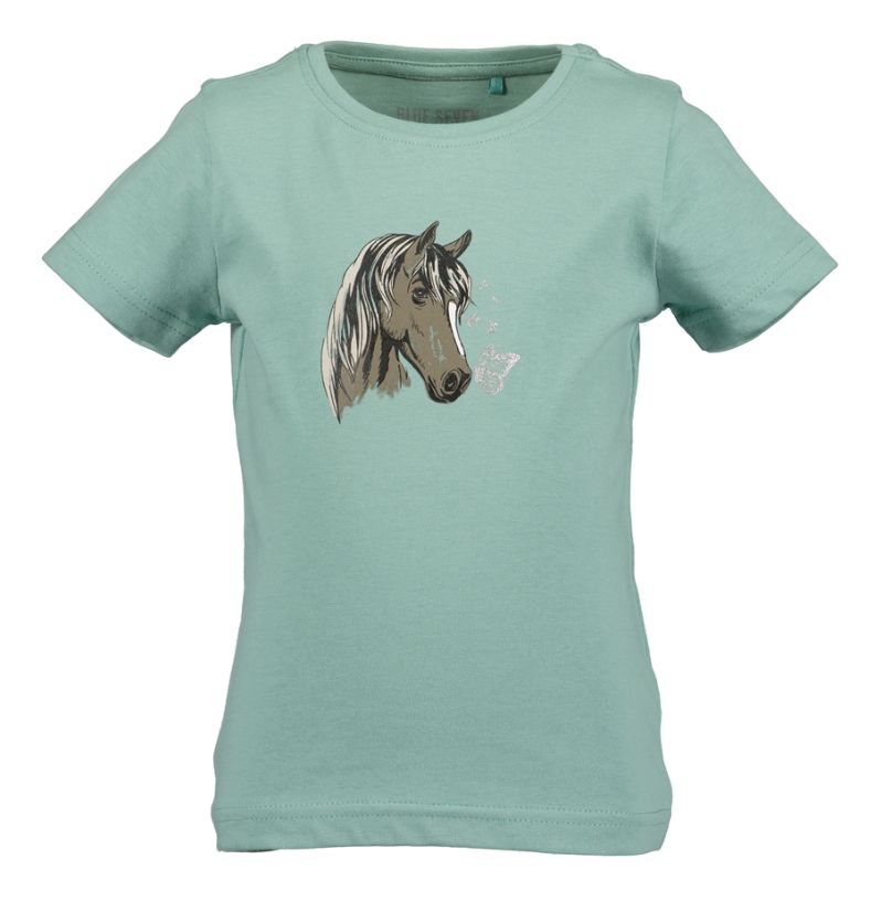 Girl's Mint Ponies T-Shirt 702377-6040