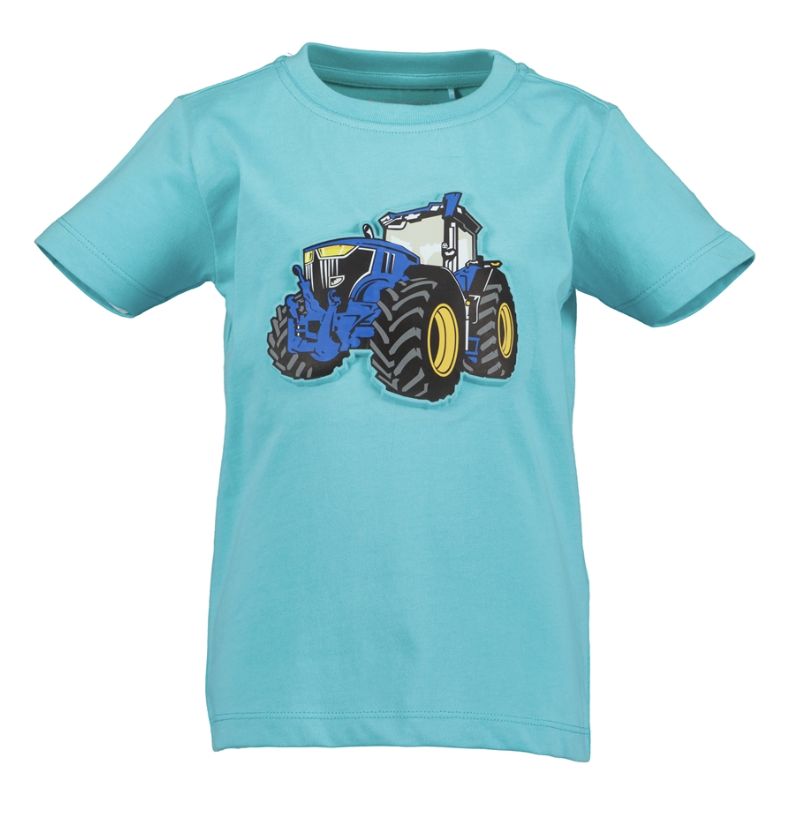 Boy's Aqua Tractor T-Shirt 802426-6650