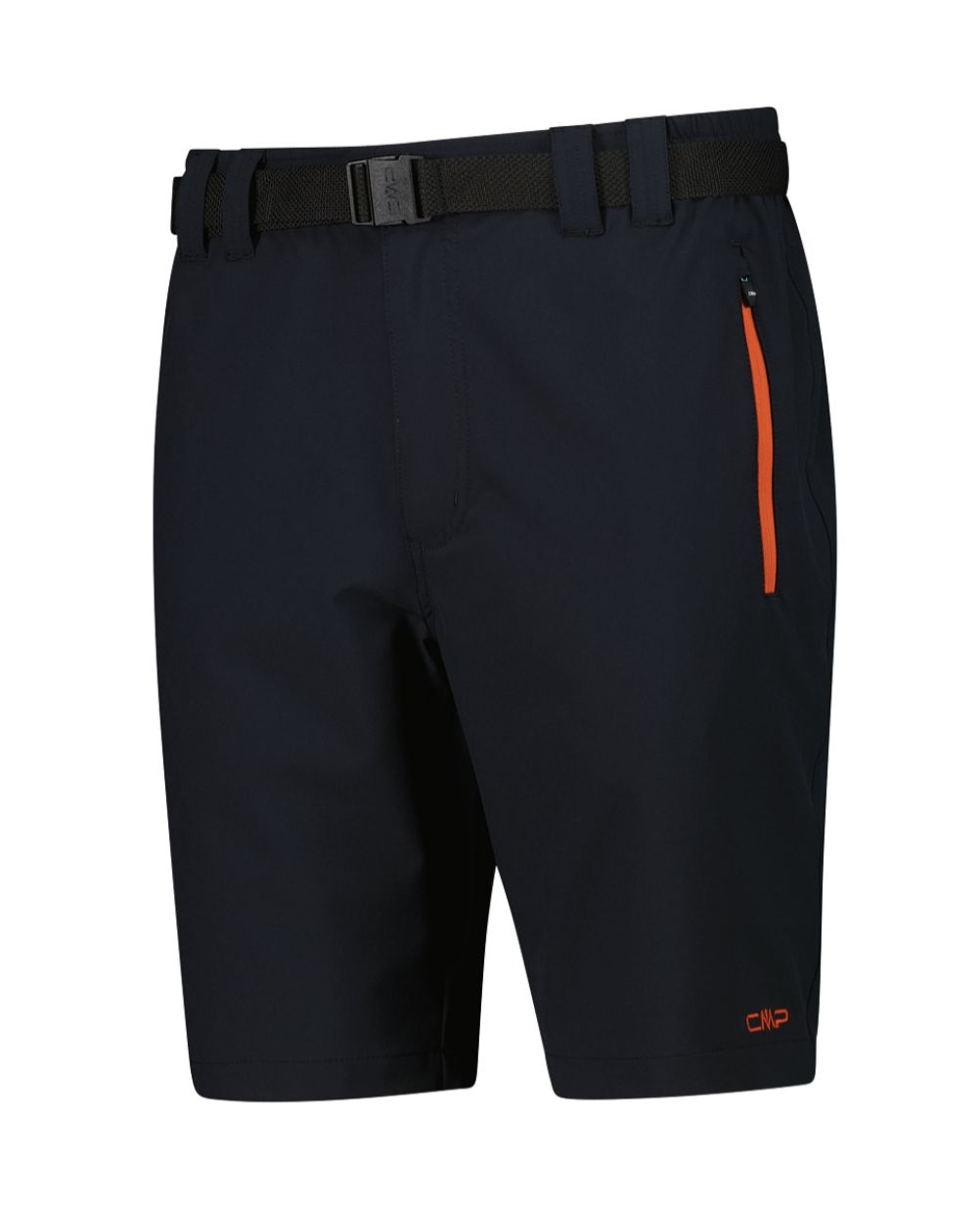 Men's Trekking Bermuda Shorts 3T51847 - Antracite/Orange, Size: 48