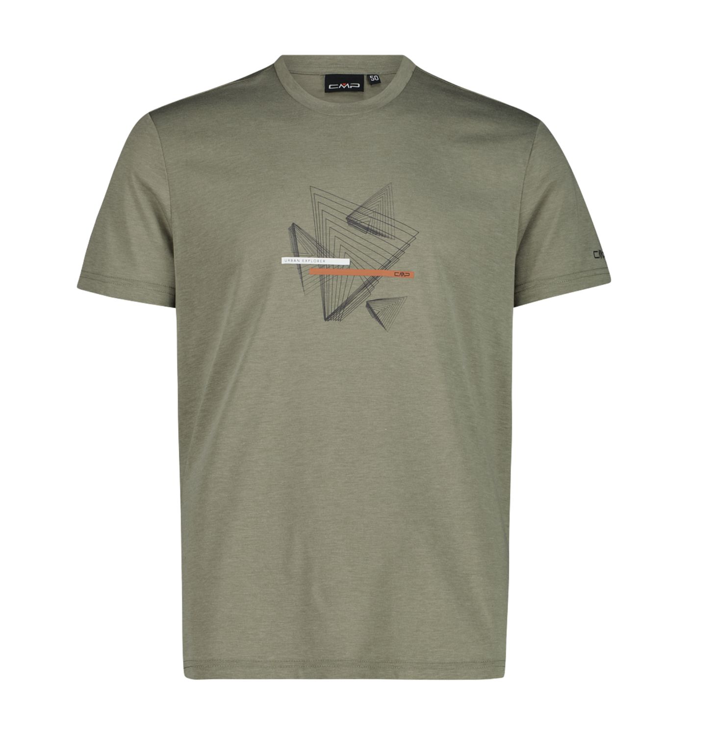 Men's DriRelease Cotton T-Shirt 39T7527 - Pine Melange, Size: 48