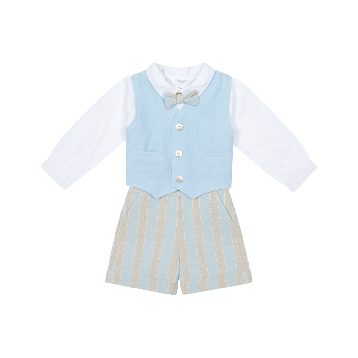 Boy's Blue Stripe Occasion Set DBV26645
