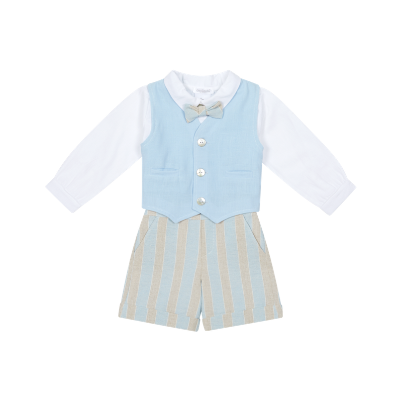 Boy's Blue Stripe Occasion Set DBV26645