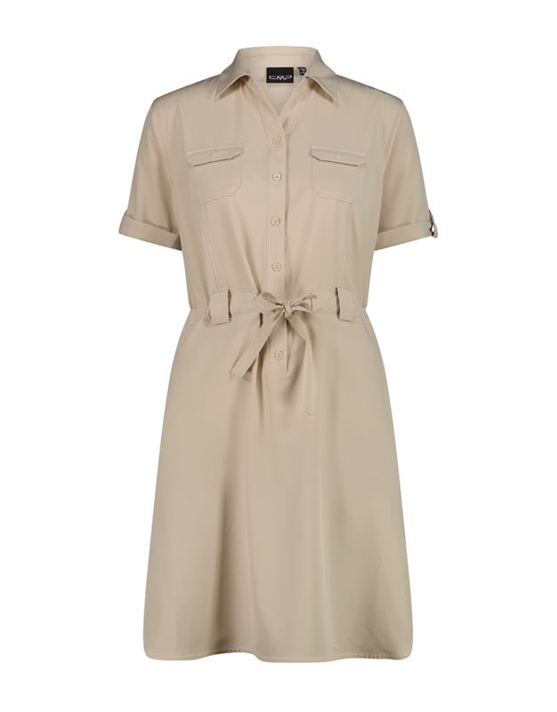 Women's Functional Shirtdress 36S5756 - Cream