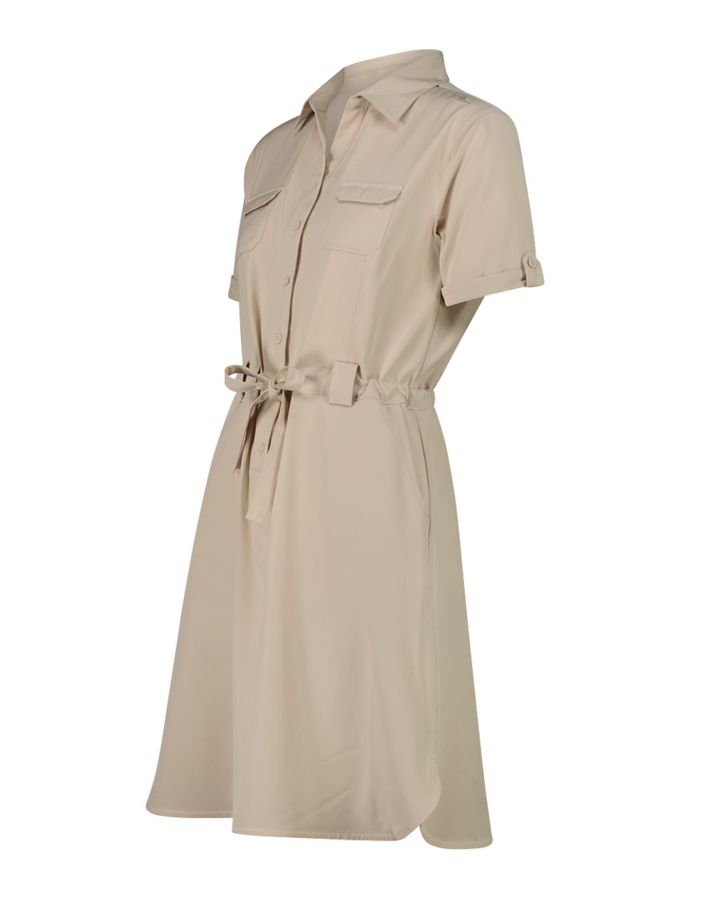 Women's Functional Shirtdress 36S5756 - Cream, Size: S