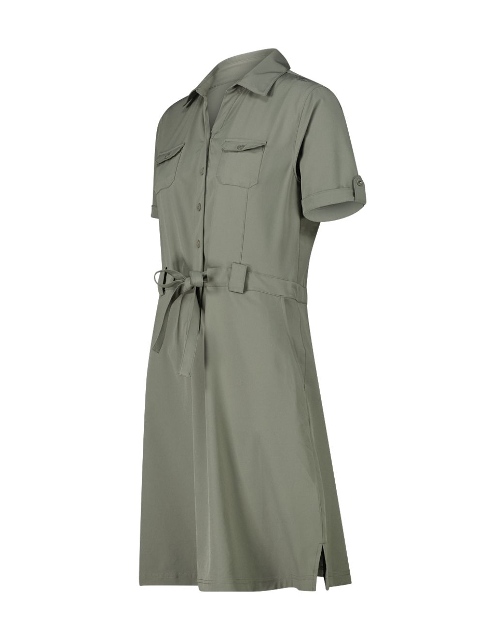 Women's Functional Shirtdress 36S5756 - Avocado, Size: M