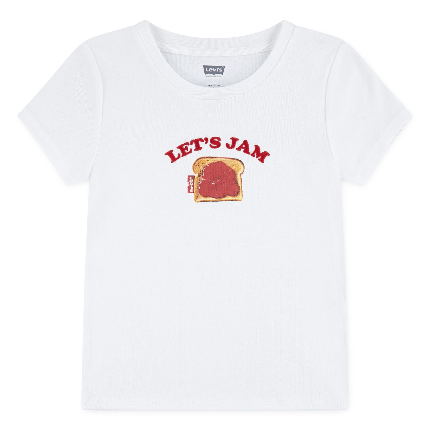 Kids Ribbed Jam Tee 3EP780-W1T