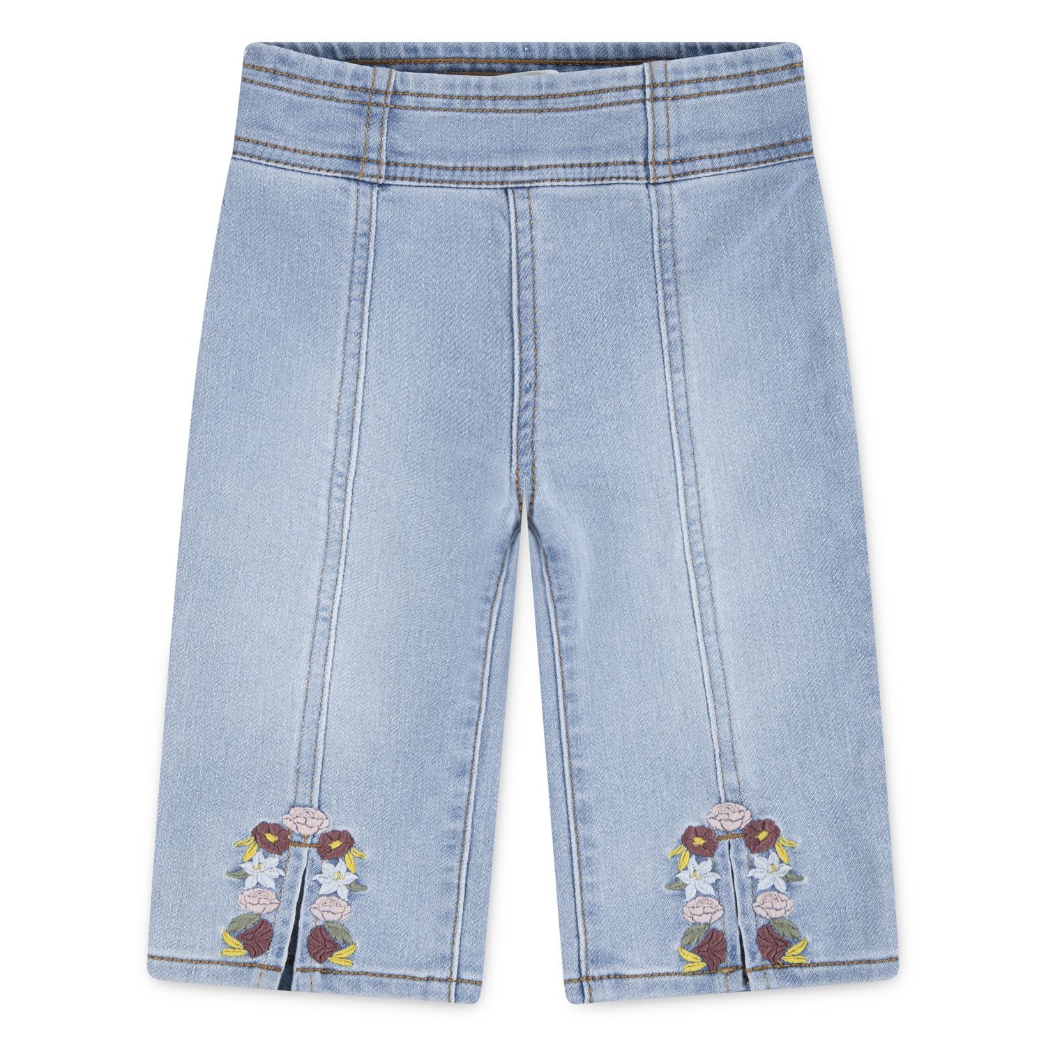 Baby Pull On Wide Leg Denim Pants 1EP534-LC0