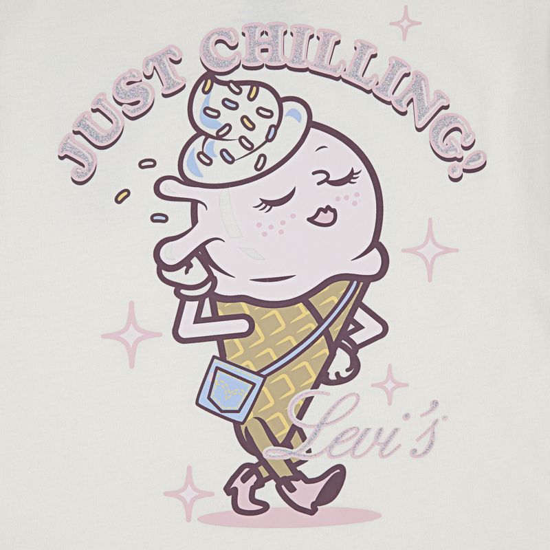 Kids Just Chilling Oversized Tee 3EP746-W1E