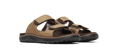 Men's Cove Leather Slide - Grizzly