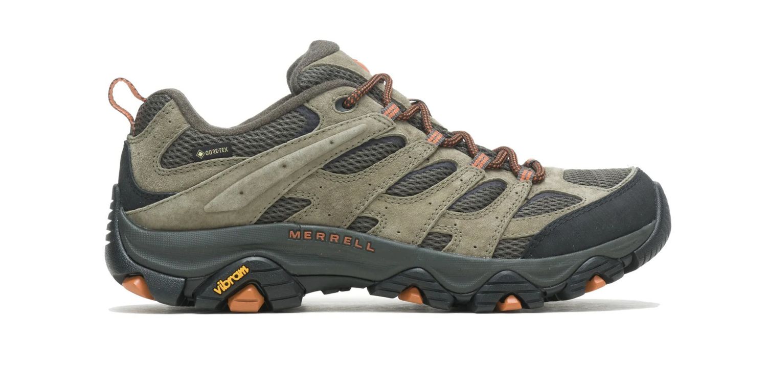 Men's Moab 3 GORE-TEX® Wide Width - Olive, Size: 8.5W, Style: J035801W