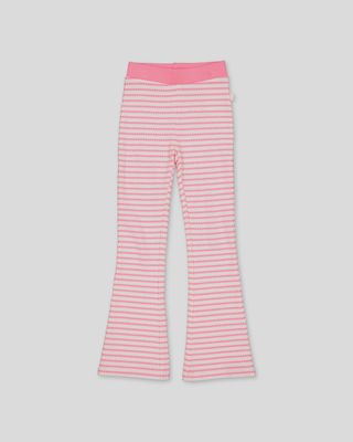 Dolores Pink Spots Flared Trousers