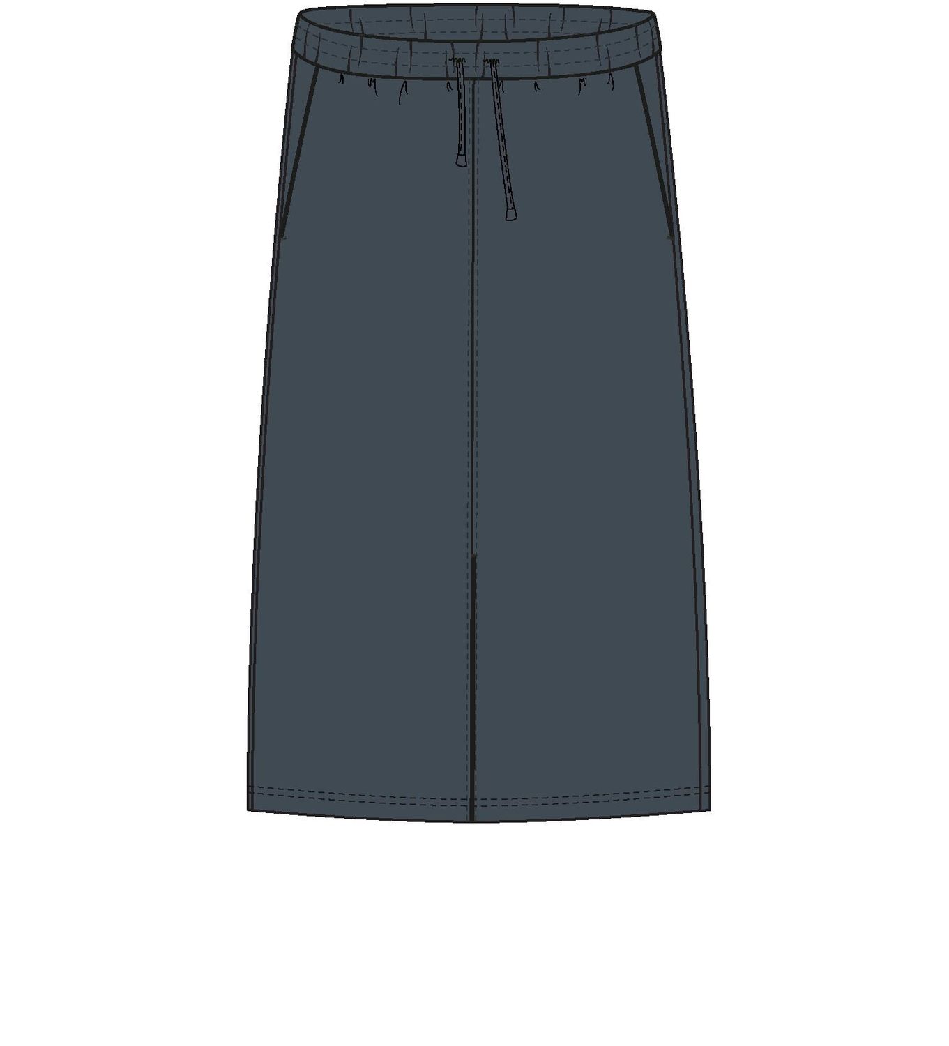 Blue Wash Skirt 220353