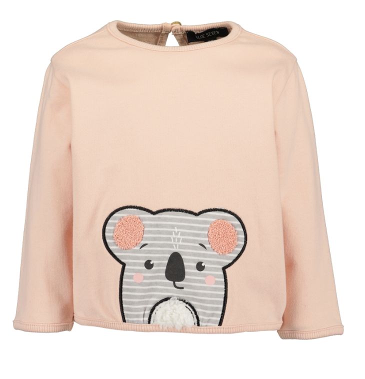 Baby Girl's Salmon Pink Koala Sweatshirt 909050-2291