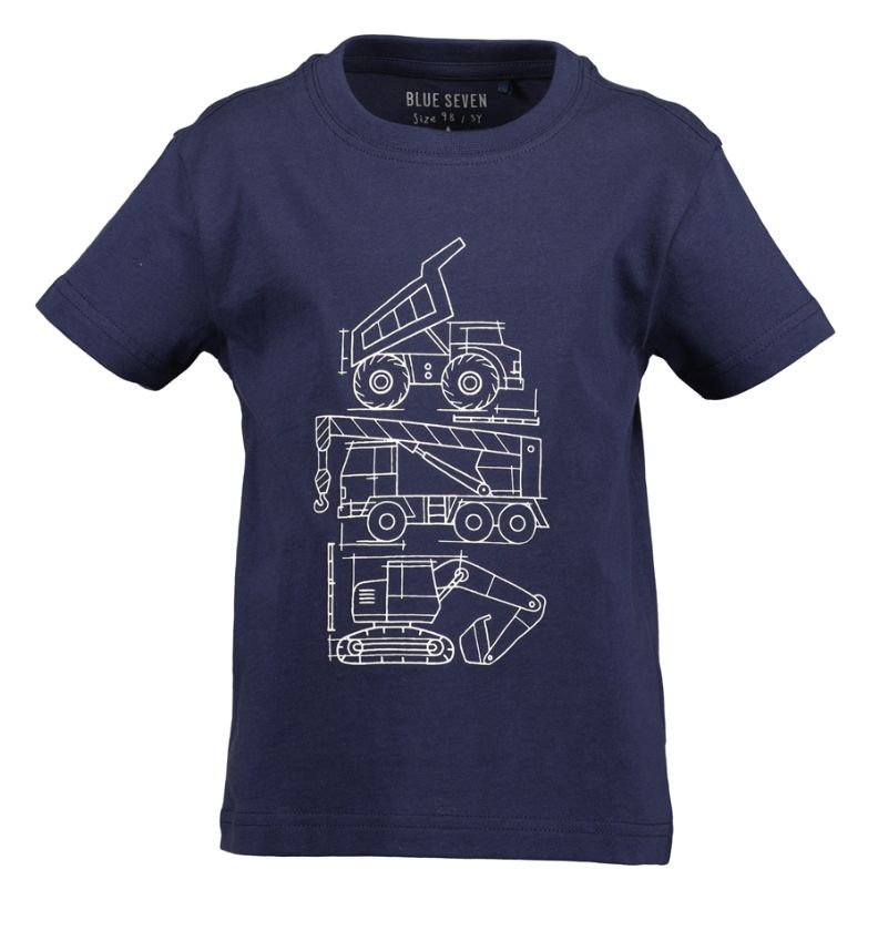 Boy's Navy Construction T-Shirt 802436-5640
