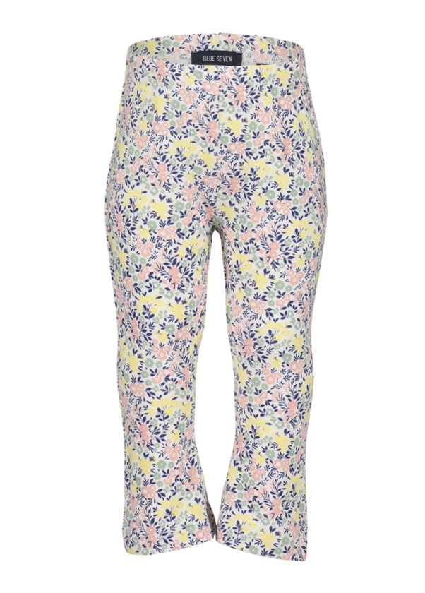 Baby Girl's White Floral Leggings 913649-0001