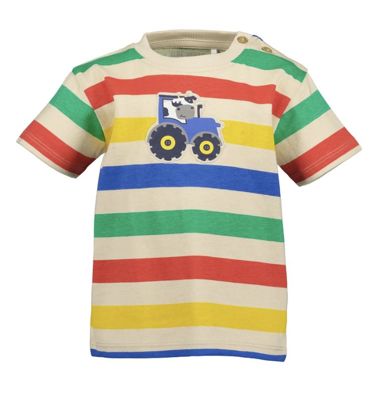 Baby Boy's Oatmeal Striped Sweatshirt 928190-0490