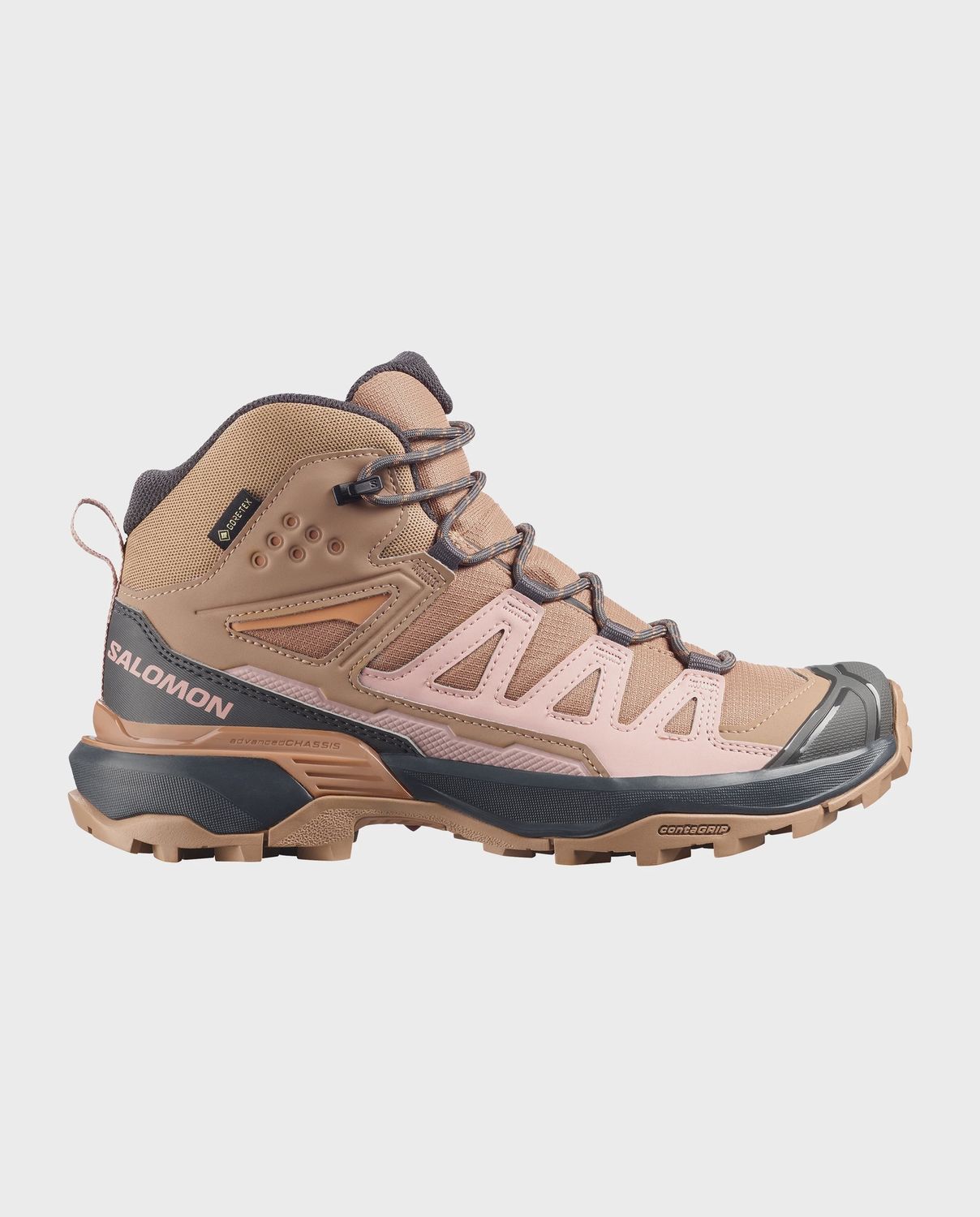 X Ultra 360 Mid GTX Womens - Burro/Shadow Gray